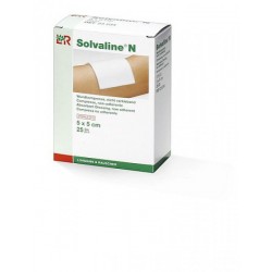 Solvaline® Compresse faiblement adhérente 5 x 5 cm, sterile