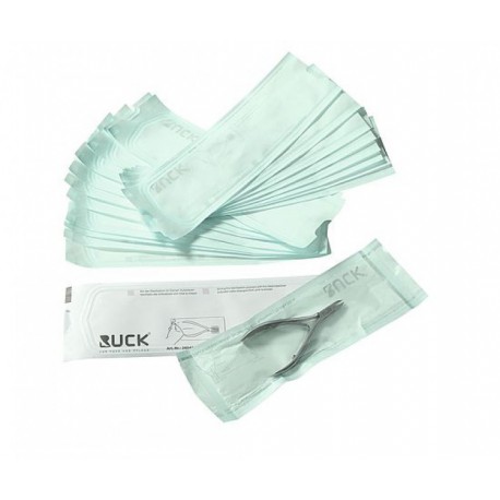 RUCK-sachets transparents en plastique pour  autoclaves  7,5 x 25 cm
