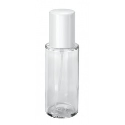 flacon verre transparent pulveriseur 100 ml