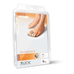 RUCK® DRUCKSCHUTZ protection d'orteil avec coussin en gel intégré + additif naturel hydratant 3pcs 19 mm