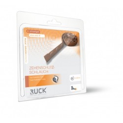 RUCK® DRUCKSCHUTZ tube de protection de pression pour orteil + coussin en gel integre 2pcs 19mm