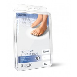 RUCK® DRUCKSCHUTZ bande de protection en sillicone ouverte en tissu 20,3 x 5,1 cm