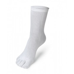chaussettes blanc 35 - 38, 71% de coton et à 29% de nylon