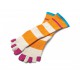 peclavus® kids paire de chaussettes chauffante et dousse aux couleur tailles 25-32