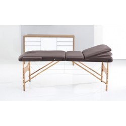 Ruck Massageliege mobil, table de massage marron