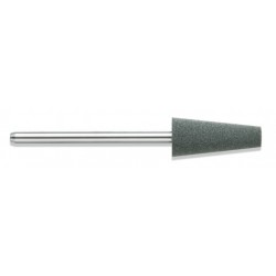 Fraise conique  de prepolissage gris 8,0 mm 2 pc