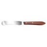 spatule en metal manche en bois 22 cm