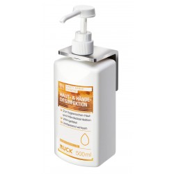 fixation murale pour liquide lave mains  500 ml/1000 ml