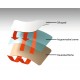 Silcopads transparent 1 paire