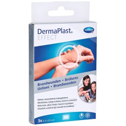 DermaPlast Pansement Ampoules Grande Taille Boîte de 3 pièces