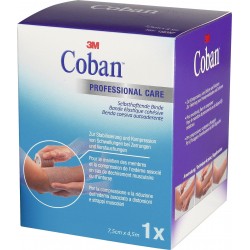 Coban Bande élastique cohésive 7,5 cm/2 m