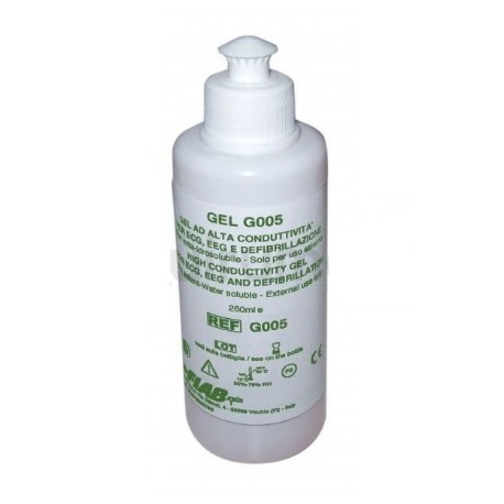 GEL CONDUCTEUR POUR ECG ET DÉFIBRILLATEUR, 260 ML