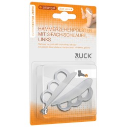 RUCK® DRUCKSCHUTZ smartgel Coussin d'orteil en marteau avec boucle triple