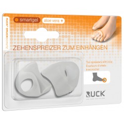 RUCK® DRUCKSCHUTZ separateur d'orteil, protection de pression et correction (soulage le probleme de l'oignon grand