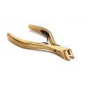 MODEL D'EXPO RUCK® INSTRUMENTE PINCE À ONGLES - COUPE CONCAVE 20 MM 14 CM GOLD EDITION
