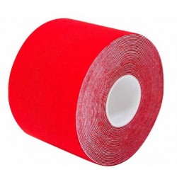 "Bandage neuromusculaire de 5 cm x 5 m Couleur rouge"