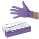 Gants jetables en nitrile violet boite de 100