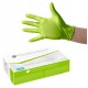 Gants jetables en nitrile vert