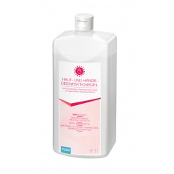 Gel désinfectant pour la peau et les mains 1 L
